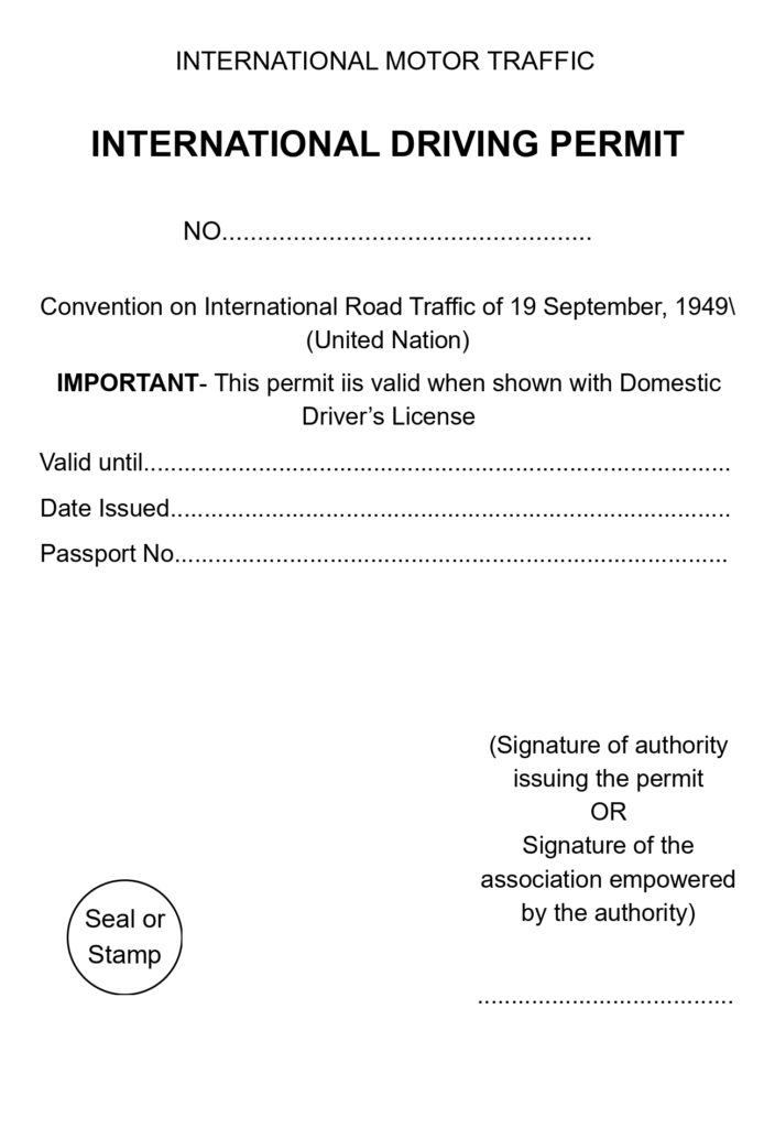 Government recognized IDP standards CMVR 1989